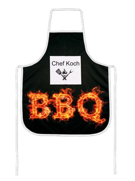 Grillschürze Chef Koch